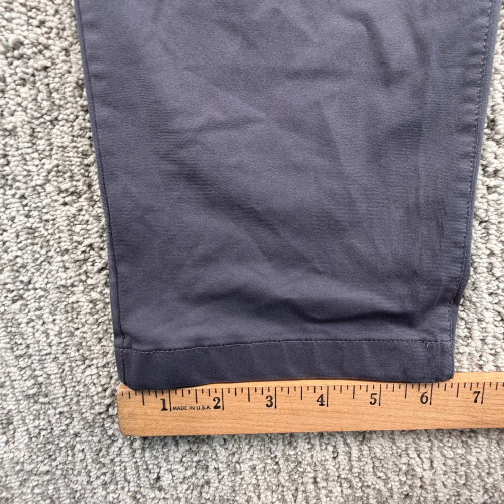 Rhone Commuter Pants Mens 32 Gray Slim Fit Technical Stretch Trousers - Picture 8 of 8